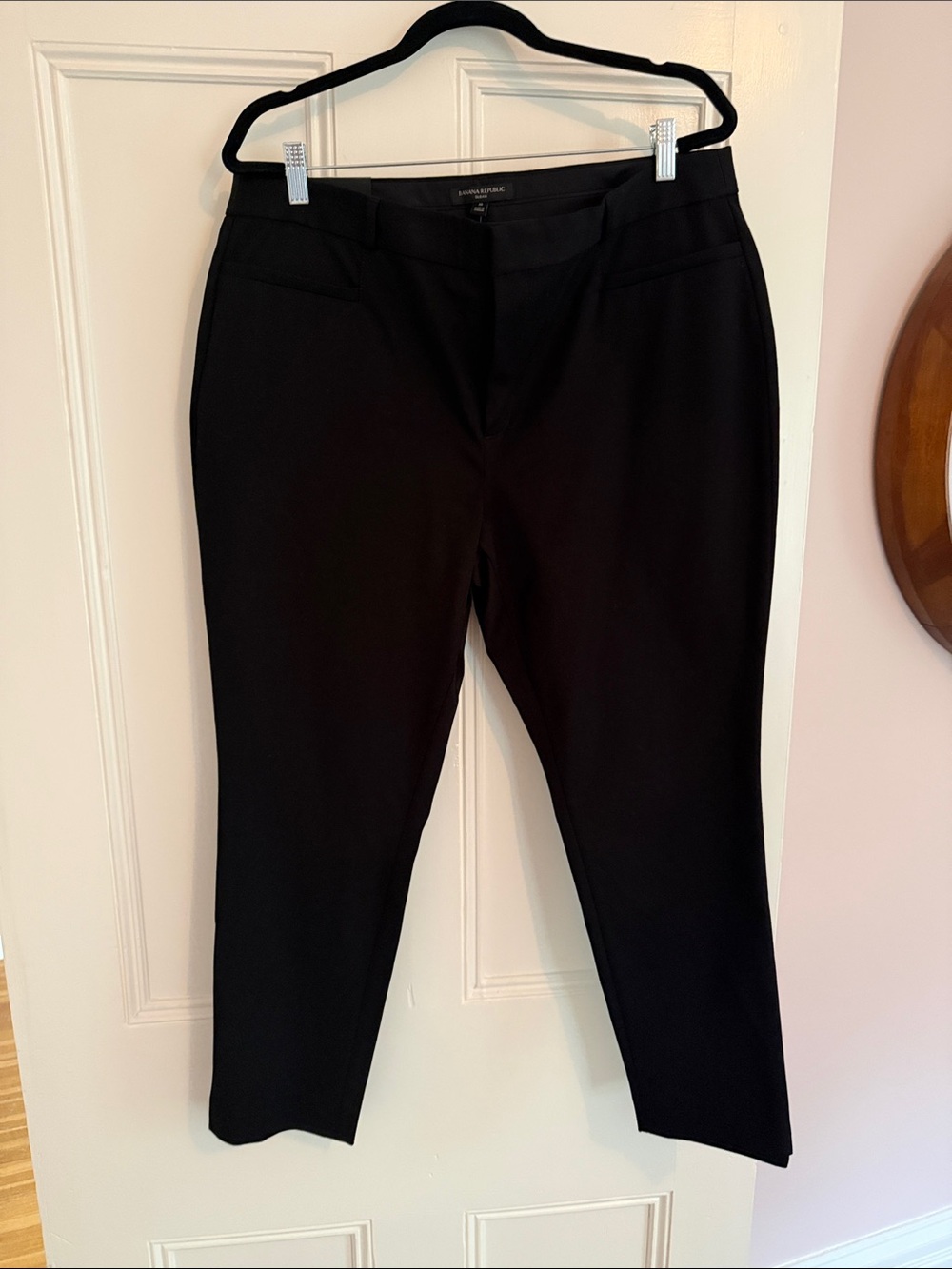 Banana Republic Black Cropped Ankle Pants
